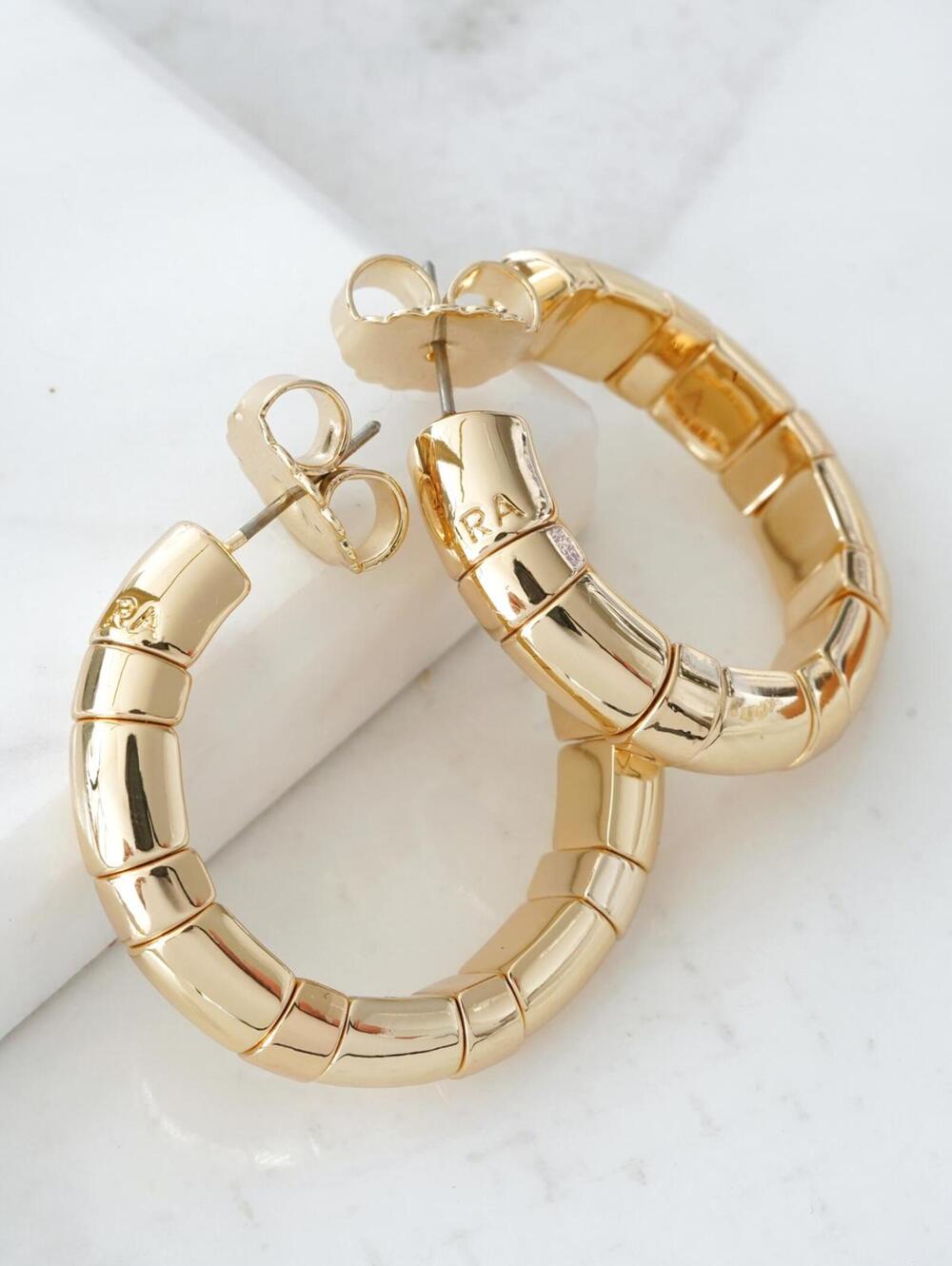 Roxanne Assoulin The Chubbies Earrings Gold Rush